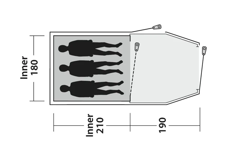 Outwell Earth 3 Tent - 2021 Model-4